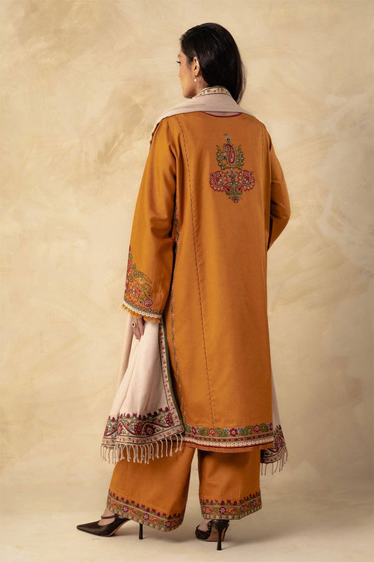 BANARSIJORA - 3PC DHANAK EMBROIDERED BJ-W78M