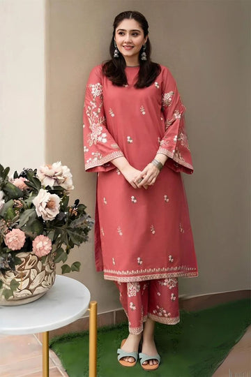URGE - 2PC LAWN EMBROIDERED BJ-128