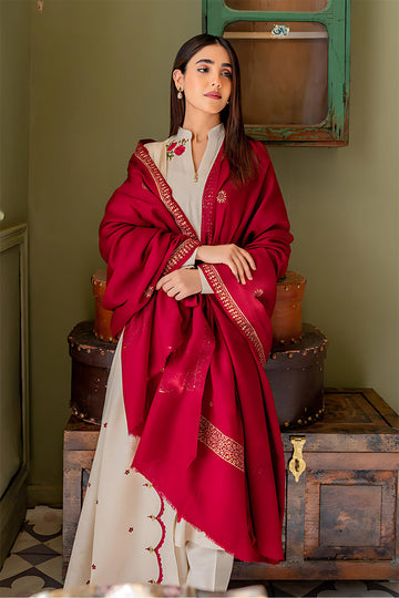 BANARSIJORA - 3PC DHANAK EMBROIDERED BJ-W18
