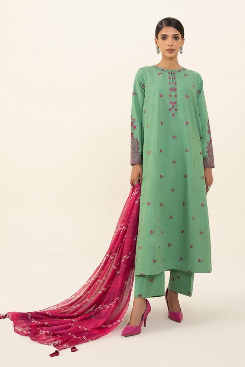 SAPPHIRE- 3PC LAWN EMBROIDERED BJ-122