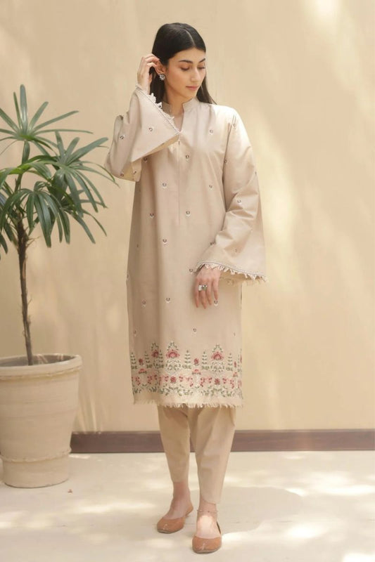 DYOT- 3PC LAWN EMBROIDERED BJ-102