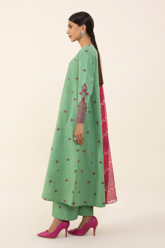 SAPPHIRE- 3PC LAWN EMBROIDERED BJ-122