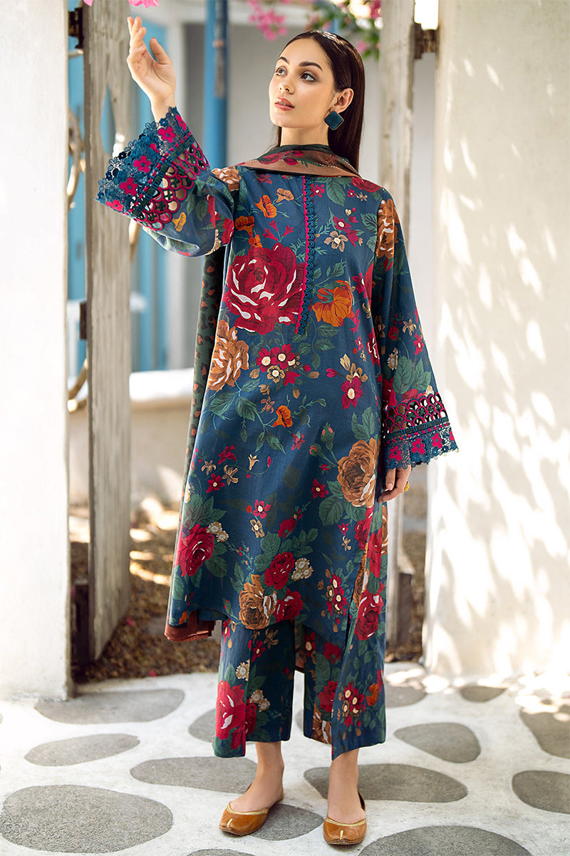 BANARSIJORA- 3PC KARANDI PRINTED BJKP-08