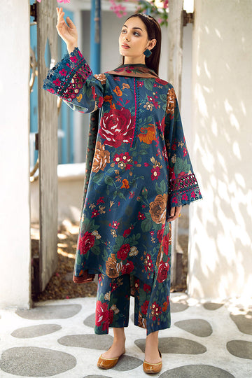 BANARSIJORA- 3PC KARANDI PRINTED BJKP-08
