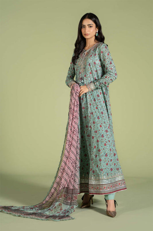 BAROQUE- 3PC KARANDI PRINTED BJKP-02