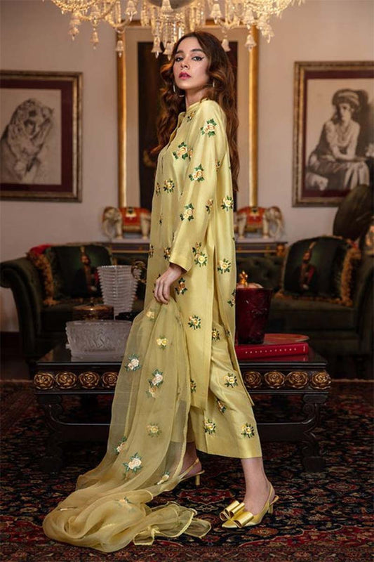 BANARSIJORA-3PC Silk Embroidered BJSE-02