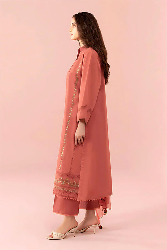 BANARSIJORA - 3PC DHANAK EMBROIDERED BJ-W85