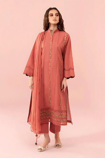 BANARSIJORA - 3PC DHANAK EMBROIDERED BJ-W85
