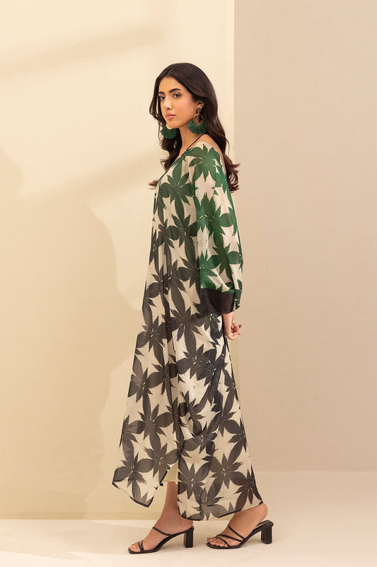 BANARSIJORA - 2PC DIGITAL SILK PRINTED BJSP-06