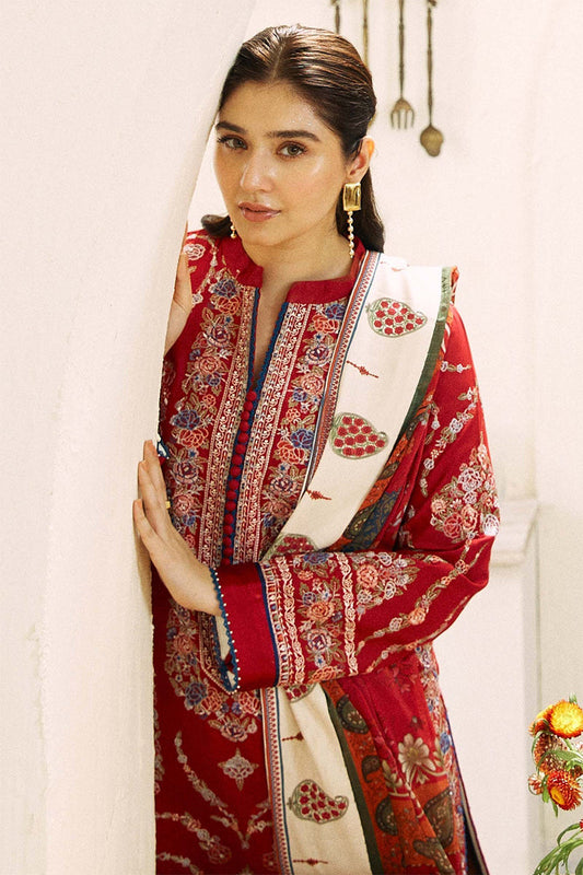 BANARSIJORA - 3PC DHANAK EMBROIDERED BJ-W130