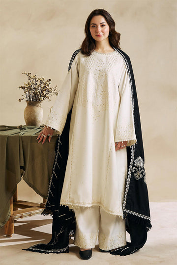 BANARSIJORA - 3PC DHANAK EMBROIDERED BJ-W80W