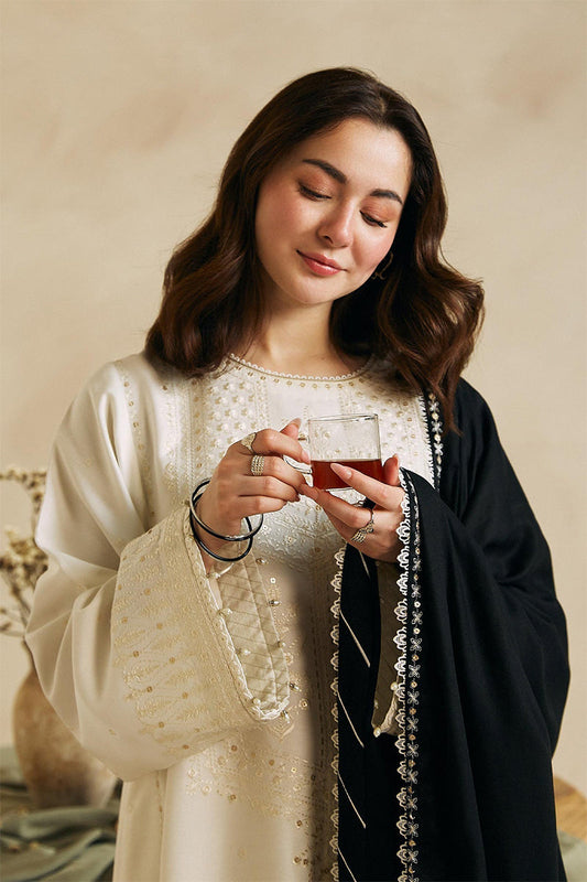 BANARSIJORA - 3PC DHANAK EMBROIDERED BJ-W80W
